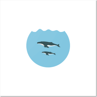 Whales Posters and Art